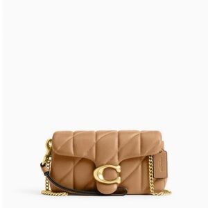 Coach Wristlet in Honey Brown